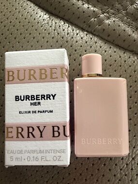 Burberry Her Elixir de Parfum Mini - Pale Pink with Gold Accent
